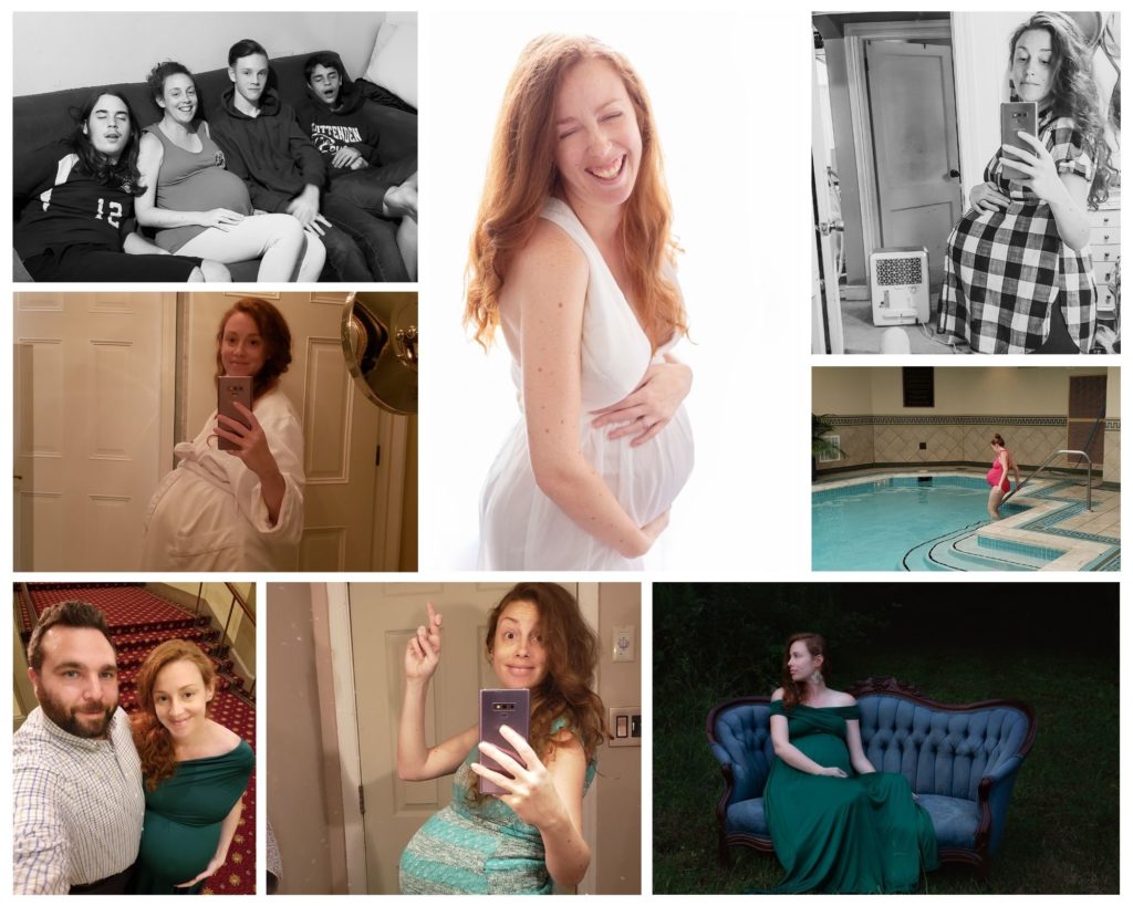 Pregnancy photos taken in Yorktown, Virginia of a Yorktown maternity photographer. 